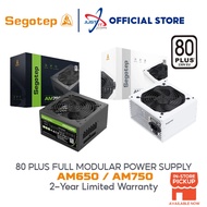 SEGOTEP AM SERIES AM650W (650W) / AM750W (750W) 80 PLUS STANDARD BLACK / WHITE EDITION POWER SUPPLY 