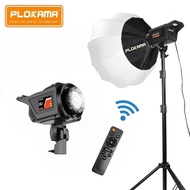 PK-400sไฟถ่ายรูป 500W LED ไฟไลฟ์สด ไฟสตูดิโอ with 65cm Lantern Softbox & Stand Studio Live Stream Ph