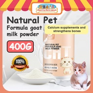 LARGE VOLUME 400g Pet Cats &amp; kitten Goat Milk Powder Multivitamin &amp; Prebiotics Susu Kucing anak kucing Susu kambing