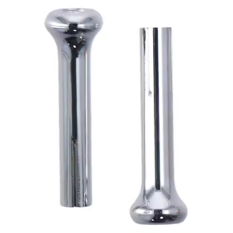2pcs IN6728Z Door Lock Knobs Chrome Silver Car Door Lock Knobs Plastic Car Accessories Fit for GM Ch