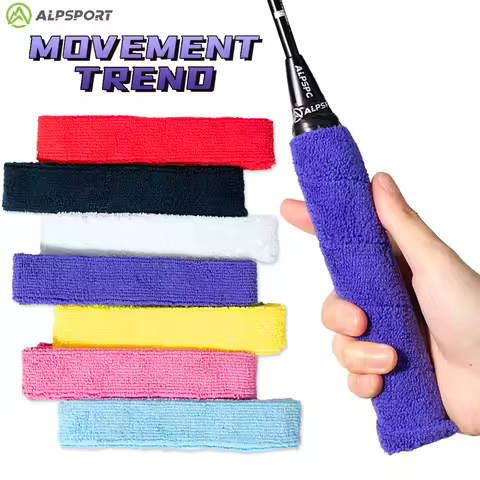 Alpsport YY102 Badminton Grips Tennis Racket Strap Fishing rod grip with anti-slip sweatband Outdoor