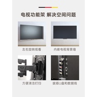 🚀TV Rack Wall Hanging Bracket Retractable Rotating Wall Rack for Xiaomi Huawei Hisense55/65/75