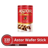 ASTOR Double Chocolate Coklat 330gr Kaleng By Mayora