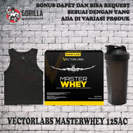 Vectorlabs Masterwhey 12 Sachet Whey Protein Isolate Concentrate Vector labs Master Whey