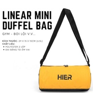 [GENUINE] duffle bag Mini Hier Linear Duffle Bag - Multifunctional Sports Bag with Many Compartments