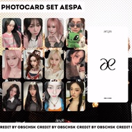 AESPA KPOP Photocard SET Unlimited Aespa Photocard/ Unoff Winter Karina Giselle ningning PC/