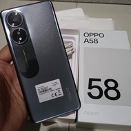 Oppo A58 ram 8/128 fullset garansi resmi second