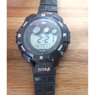 Ask Digital Watch 50mm Black