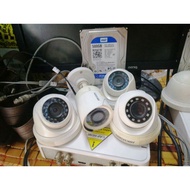 Hikvision camera Set 4 sd
