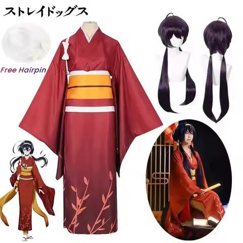 Izumi Kyouka Cosplay Costume Izumi Kyouka Kimono Anime Izumi Kyouka Full Set for Halloween Party Out