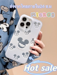 🖤ส่งจากไทยใน24ชม.🖤เคสไอโฟน 14 13 12 11 Pro Max เคส iPhone 11 ดิสนีย์ Mickey พกง่ายๆ การป้องกันการตก Case