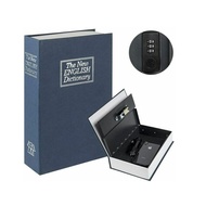 Size(M) 24 x 15.5 x (H) 5.5cm Book Safe with Password Lock Dictionary Book Safe Box Secret Storage B