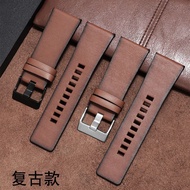 Watch strap Diesel genuine leather strap dz4323 dz1657 dz1405 cowhide watch bracelet 26mm 28mm