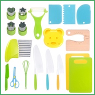 Toddler Kitchen Set Montessori Kitchen Real-Toddler Safe Knives Set for Real Cooking with Toddler Sa