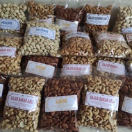 KACANG GAJUS/BAKAR KULIT/PISTACHIOS /ALMOND/IKAN BILIS TOMYAM/MIXED NUTS / MACADAMIA/WALNUT/KIWI KER