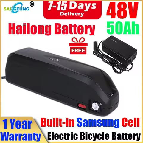 48v 60ah E Bike Hailong Akku Bateria Bike Eletrica 72v 30ah 52v Batterie Velo 20 40 45ah 2000w 50ah 