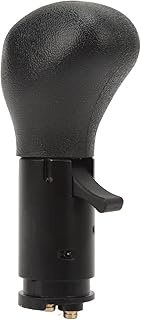 Focket Gear Shift Knob, Sturdy Durable ABS Shift Knob No Drilling Cutting Gear Shift Lever Handle wi