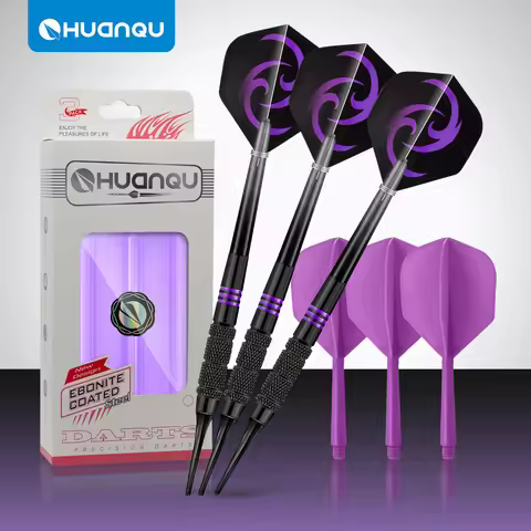 Huanqu 3-Piece High-Quality Dart Set Comes with a Portable Storage and Protection Case, Includes Thr