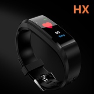 Smart bracelet sports watch 115 plus  heart rate monitor waterproof BT Wristband  smart sport watch