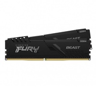 RAM Kingston Fury Beast DDR4 32GB3200 (16GX2) KF432C16BBK2/32 (Lifetime Warranty)