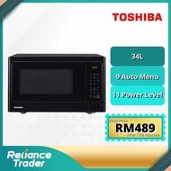 Toshiba 34L Microwave Oven with Grill 1000W ER-SGS34 ER-SGS34(K)MY
