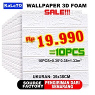 Kalato Mini Wallpaper 3D / Wallpaper 3D Foam / Wallpaper Dinding Foam