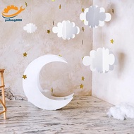 [MR] 16Pcs 3D Cloud Decorations White Hanging Clouds For Ceiling Cloud Party Decorations Cloud Ornam