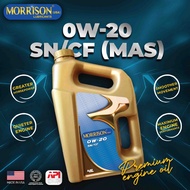 MORRISON 0W-20 FULLY SYNTHETIC SN/CF NANO TECHNOLOGY ENGINE OIL 4L