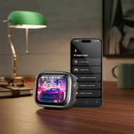 HTC NE40 Headset with 134 Language Translation, LED Touchscreen, Waterproof, and ANC Noise Cancellat