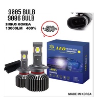Sirius Super Bright Car LED Headlight Headlamp 9005 9006 Bulb Mentol Kereta 4300K