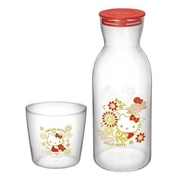 （太子交收，不議價）7-11 7-eleven Hello Kitty AP鴨 新年 水壺連杯 玻璃水瓶