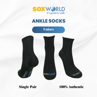 [SOXWORLD] Single pair Unisex Men Women Ladies Ankle Socks Training Sock Sport Socks Stoking Murah10