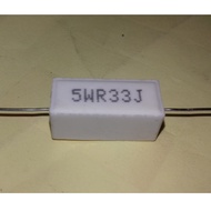0.1ohm 0.22ohm 0.25ohm 0.33ohm 0.47ohm 0.5ohm 5W RESISTOR