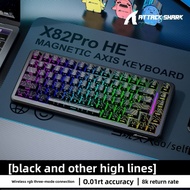 ATTACK SHARK X82PRO HE Wireless Rapid Trigger Gaming Keyboard 8Khz Polling Rate Hot