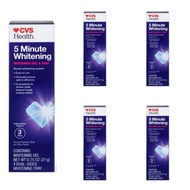 [USA, American product] American CVS Health 5-Minute Whitening System w/ Gel + Tray Teeth Whitener 2