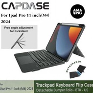 CAPDASE - CAPDASE 觸控板鍵盤保護套適用於IPAD PRO 11 M4(2024) 可拆卸保護殼