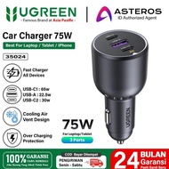 Car Charger Ugreen 36W 48W 42W 30W 130W 69W Dual Port Car Motorcycle Charger - Ugreen 10144 30780 90