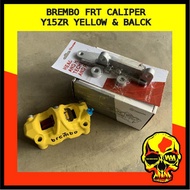 BREMBO FRT CALIPER Y15ZR YELLOW & BLACK *READY STOCK*