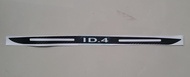 1PC Carbon Fiber Logo Sticker Brake Light Sticker High Luminous Brake Decorative Cover Car Stickers 