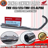 MUFFLER ASSEMBLY PIPE (YUTAKA )TMX 155 / 125/TMX 125 ALPHA CDI/CONTACT POINT (GENUINE: 18300-KB5-740