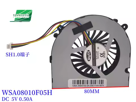 NEW FAN FOR YX08010 WSA08010F05H 5v MD8010HS LD8010MS 8010 DC 5V 1FB08010E05S DBAB08010F05H