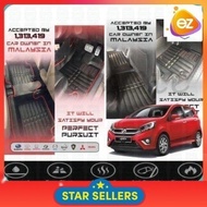 Perodua Axia 5D Car Floor Mat Carpet