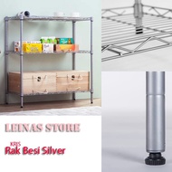 3-Tier Multipurpose Iron Shelf 3-Tier Rust-Resistant Iron Shelf