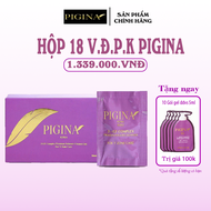 Viên đặt hỗ trợ phụ khoa Pigina giúp làm sạch se khít và làm hồng vùng kín (hộp18 viên)