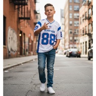 OLIVERKIDS - Boys and girls jersey 3-12 years NO 88 print Full Printing Women Girls Half Vintage Str