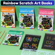 Scratch Art Books for Kids Scratch Art Paper Rainbow Scratch Art for Best Gifts