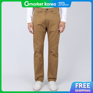 Levis | Levis Mens Cotton Pants 505 Regular Straight Dark Beige