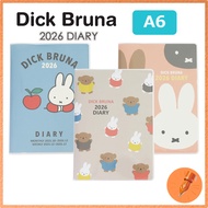 Square Miffy A6 Weekly Planner 2026