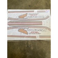 Honda Raider HX135 Body Sticker