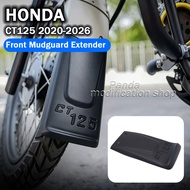 Front Fender Extender For HONDA CT125 2020 2021 2022 2023 2024 2025 2026 Trail 125 Front Mudguard Ex
